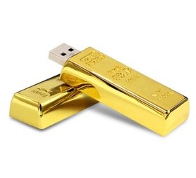 USB flash disk zlatá cihla - 2