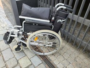 široký invalidní vozík Dietz, bezdušová kola - 2