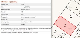 Prodám pozemek o rozměru 1035 m2 - 2