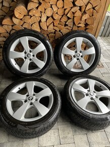 Alu kola 5x112 včetně pneu 215/55R17 98V - 2