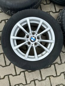 Kompletní alu BMW 5x120r16 + 205/60r16 letní Conti - 2