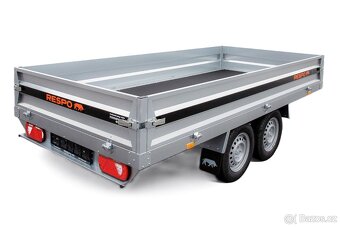 Nákladní přívěs Respo T150F FLATBED (325x150 cm), 2000 kg - 2