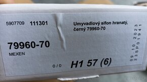 Umyvadlový čtvercový sifon Zn. Mexen N.O.V.Ý. - 2