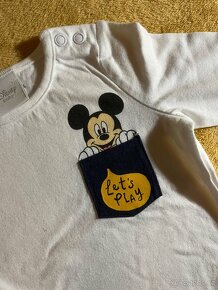 Sada Tričko a legíny Mickey Mouse veľ.3-6m - 2