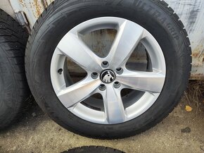 17"zimní alu sada Boston 5x112 origo Tiguan 2 Kodiaq Tarraco - 2