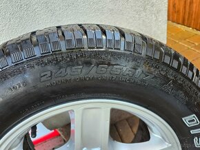 Alu kola Jeep 5x127 R17 vč. Zimní pneu - 2