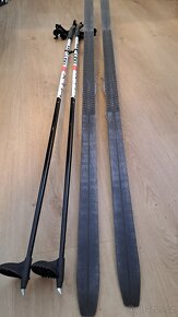 Běžecké lyže SPORTEN 166 cm + hůlky LEKI 135 cm - 2