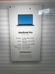 MacBook Pro 16" 2019, Intel Core i9, 64GB RAM, 1TB SSD - 2