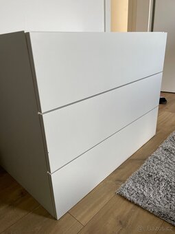 IKEA Platsa bílá komoda - 2