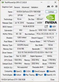 MSI GeForce GTX 1060 6G OC - 2