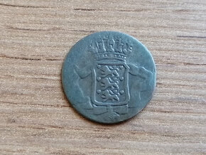 1 Skilling 1762 Dánsko-Norské království mince Dánsko Evropa - 2