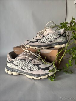 Asics Gel Nyc Oyster Grey Shoes - 2