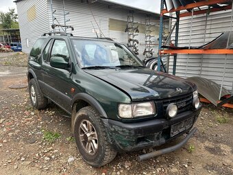 Náhradní díly - Opel Frontera 2.2 DTI 85kW r.v. 1998 - 2