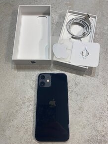 Prodám Apple iPhone 12 mini, černá barva, 64 GB - 2