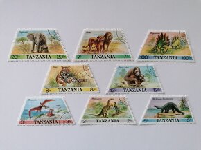 Známky Afrika 34 ks Tanzánie Burundi Zair Kongo Guinea - 2