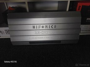 Zesilovač hifonics xx cronos 2kw rms - 2