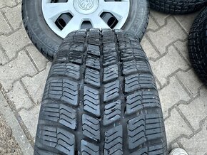 4x plechové disky 5x100 + pneu zimní 175/70 R14 - 2