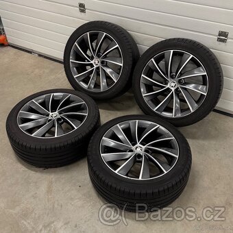 Alu kola Škoda Superb R18, 235/45 R18 5-6mm, 5x112 - 2