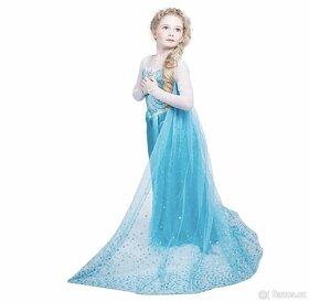Nové Elsa Frozen šaty/ledové království/karnevalové - 2