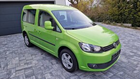 VW CADDY 1.2 TSI 77KW.VÝBAVA TEAM.5 MÍST.TAŽNÉ.JEN VW SERVIS - 2