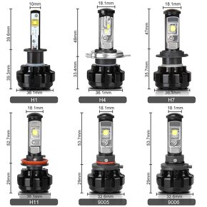 Auto LED žárovky H7 - 2