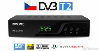 DVBT2 set top box evolveo - 2