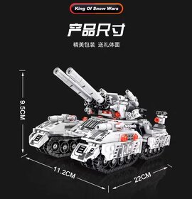 Stavebnice Tank Corps kompatibilní s LEGO - 2