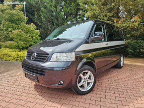 VW Multivan T5 1.9TDi 75kW,Tažné, 2.majitel,serviska - 2