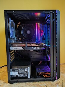 Herní PC: Ryzen 5 5500, RX 6600xt, 1Tb M.2 ssd, ZÁRUKA - 2