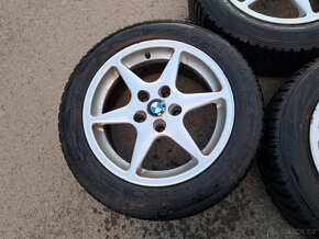 Alu kola original BMW 16" 5x120 + pneu 205/55/16 - 2