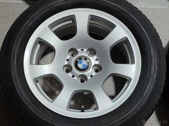 Originál ALU BMW 16" 5x120 ET20 pneu 225/55/16 95W - 2