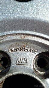 Alu disky R16 VW 5x100 ET42 - 2