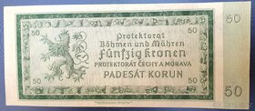 Protektorát 50 koruna 1940 - 2