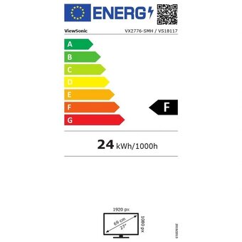 LED monitor Viewsonic VX2776-SMH - 2