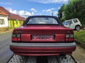 Rover 216 cabrio HONDA DOHC - orig. 60tis km. - nová střecha - 2