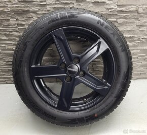 15" Originál Toyota Yaris Aygo 4x100 zimní pneu 6, 5-8mm - 2