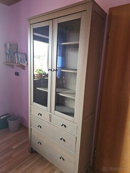 IKEA HEMNES vitrína se 4 šuplíky - 2