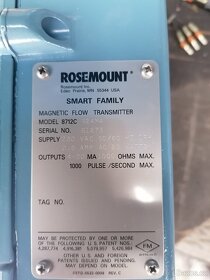 Rosemount magnetic flow transmitter 8712CR24M4 - 2