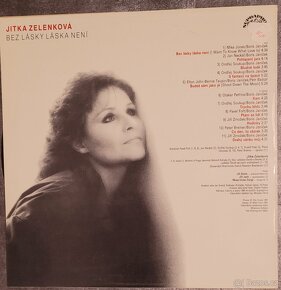 LP JITKA ZELENKOVÁ - BEZ LÁSKY LÁSKA NENÍ - 2