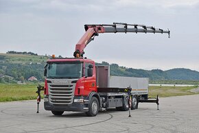 Scania G360 6x2 - valník s hydraulickou rukou Palfinger - 2