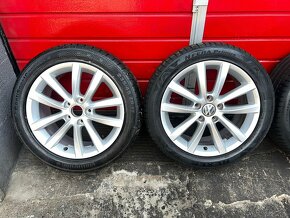 Original ALU kola VW MICHIGAN 17" 7,5J ET47 letní 225/45/R1 - 2