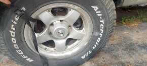 offroad alu disky 16" rozteč 6x139,7 s pneu BF Goodrich allt - 2