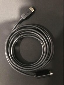 Kabel DisplayPort (M) na HDMI (M)FullHD 5m černý - 2