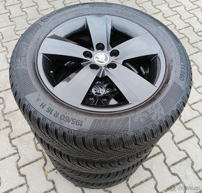 Originální sada alu disků Škoda Kamiq, Scala 5x100 R16 Nanuq - 2