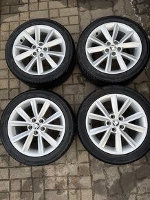 ORIGINÁL Alu Škoda ANTIA R16, 5x112 - TOP, ZÁNOVNÍ ZIMNÍ - 2