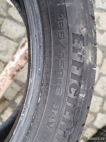 195/45/16 letni pneu CONTI a GOODYEAR 195/45 R16 - 2