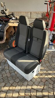 Přední dvojsedačka VW Crafter, MB Sprinter - 2