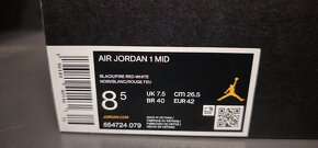 Air Jordan 1 Mid Fire red PISTE NA EMAIL - 2