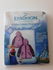 Dívčí licenční nepromokavá bunda-Disney-Frozen-vel.110/116 - 2