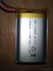 Li-ion Polymer Battery 3.7v 3600mah - 2